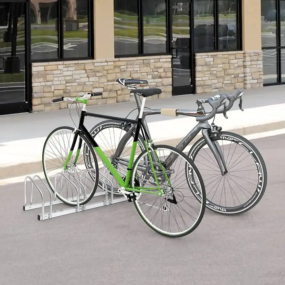 What criteria are needed for installing a bike rack?